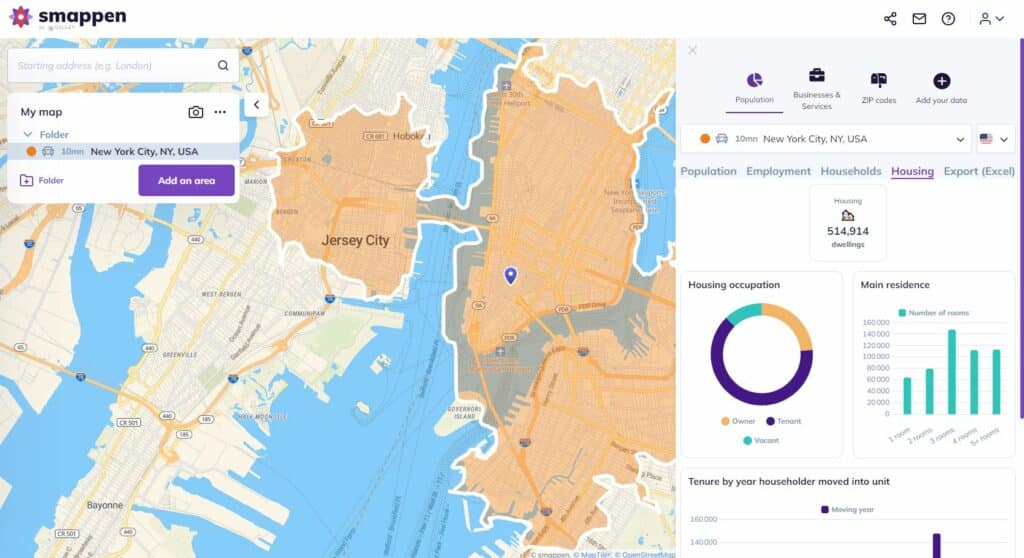 maps travel distance