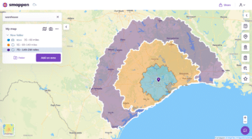 How to Create and Optimize Shipping Zones and Costs with Smappen?