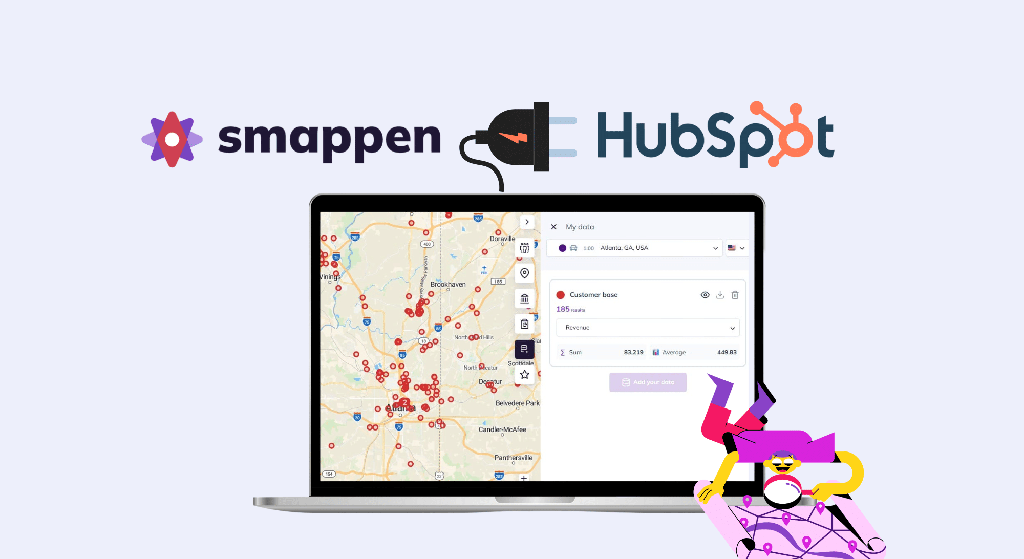 GeoMapper Alternative - HubSpot & Smappen