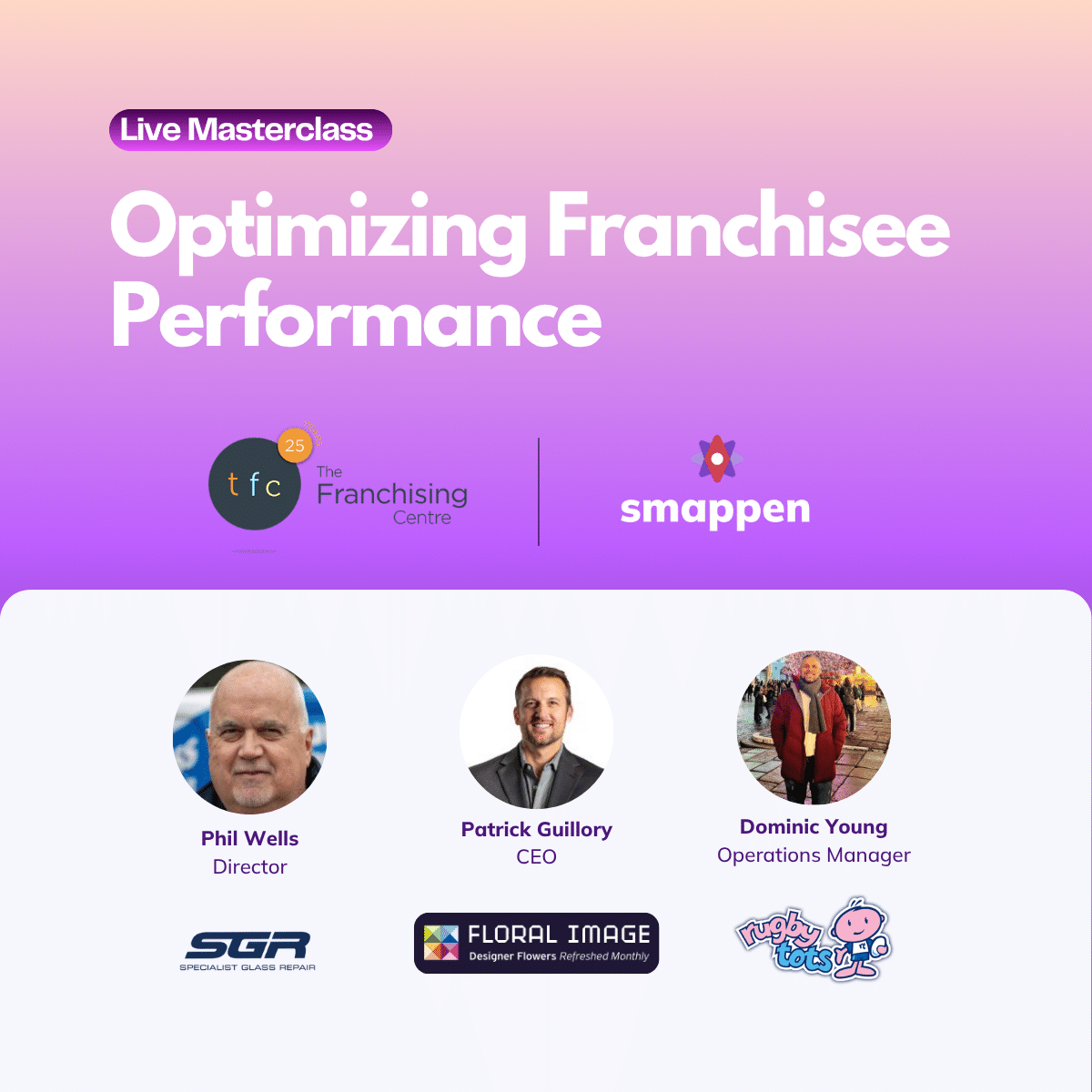 Optimizing Franchisee Performance speakers